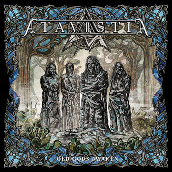 Atavistia - Old Gods Awaken Vinyle, LP, Album, Édition Limité, Cyan and Orange Splatter