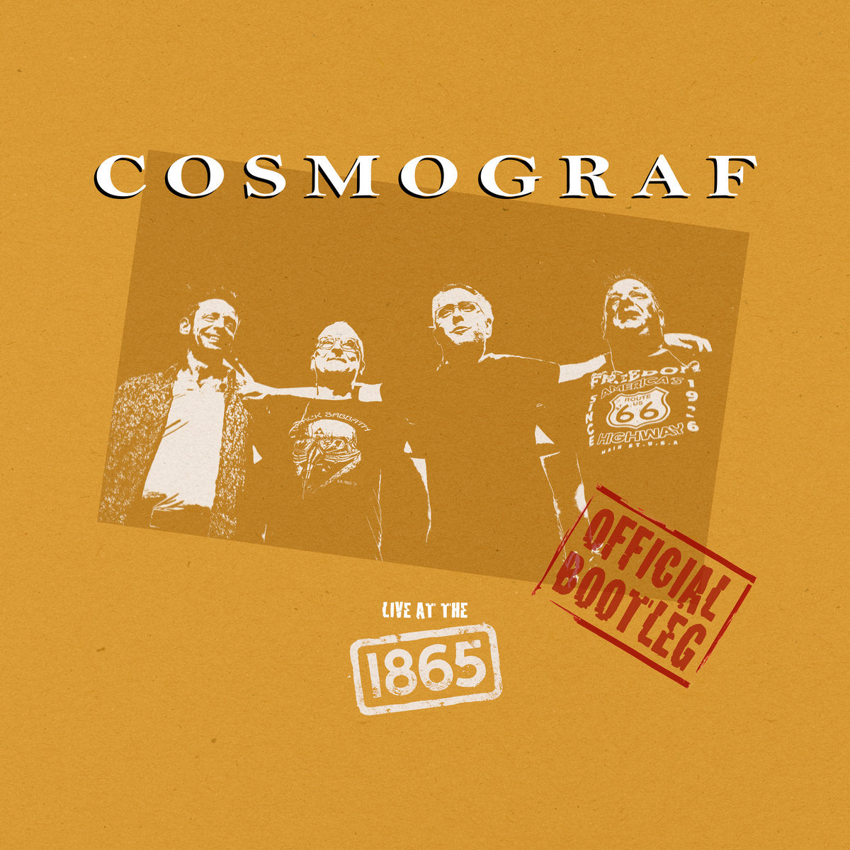 Cosmograf - Live At The 1865 (Official Bootleg) CD, Digipak