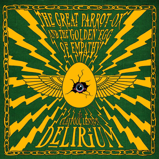 The Claypool Lennon Delirium – The Great Parrot-Ox And The Golden Egg Of Empathy 2 x Vinyle, LP, Édition Limitée, Cloudy Green &amp; Gold