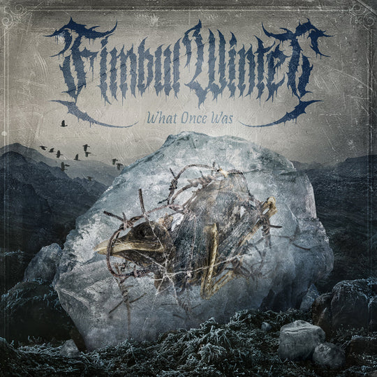 Fimbul Winter - What Once Was Vinyle, Album. LP, Édition Limité, Numbered, Sky Blue and White Marbled
