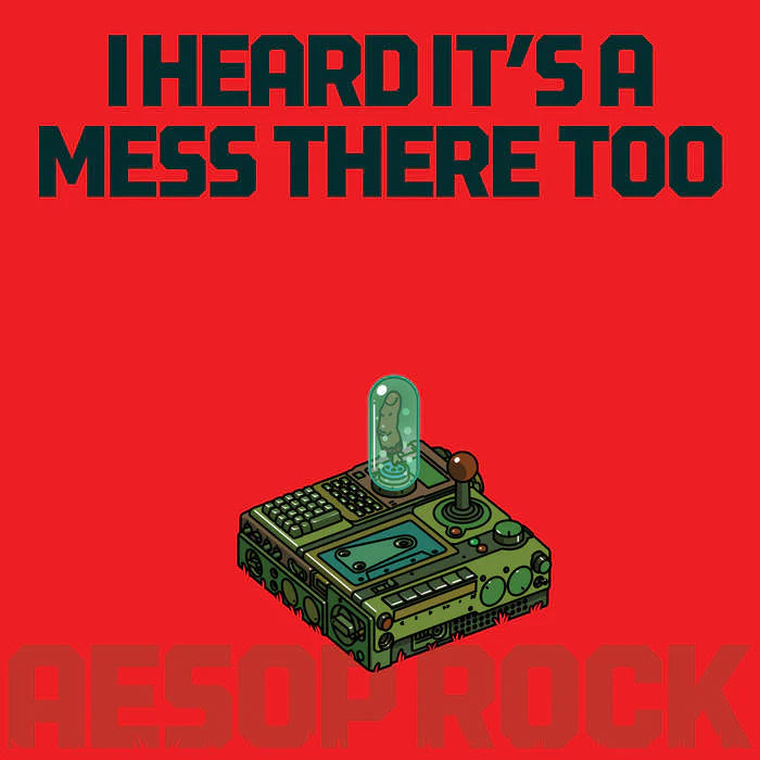 Aesop Rock - I Heard It's A Mess There Too Vinyle, LP, Album, Rouge