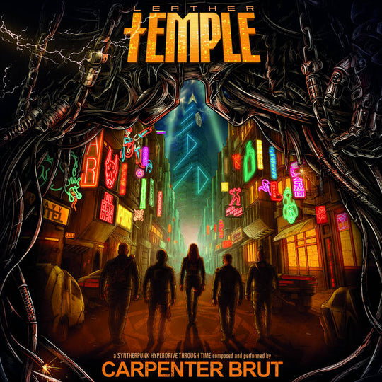 Carpenter Brut – Leather Temple  Vinyle, LP, Album, Jaune