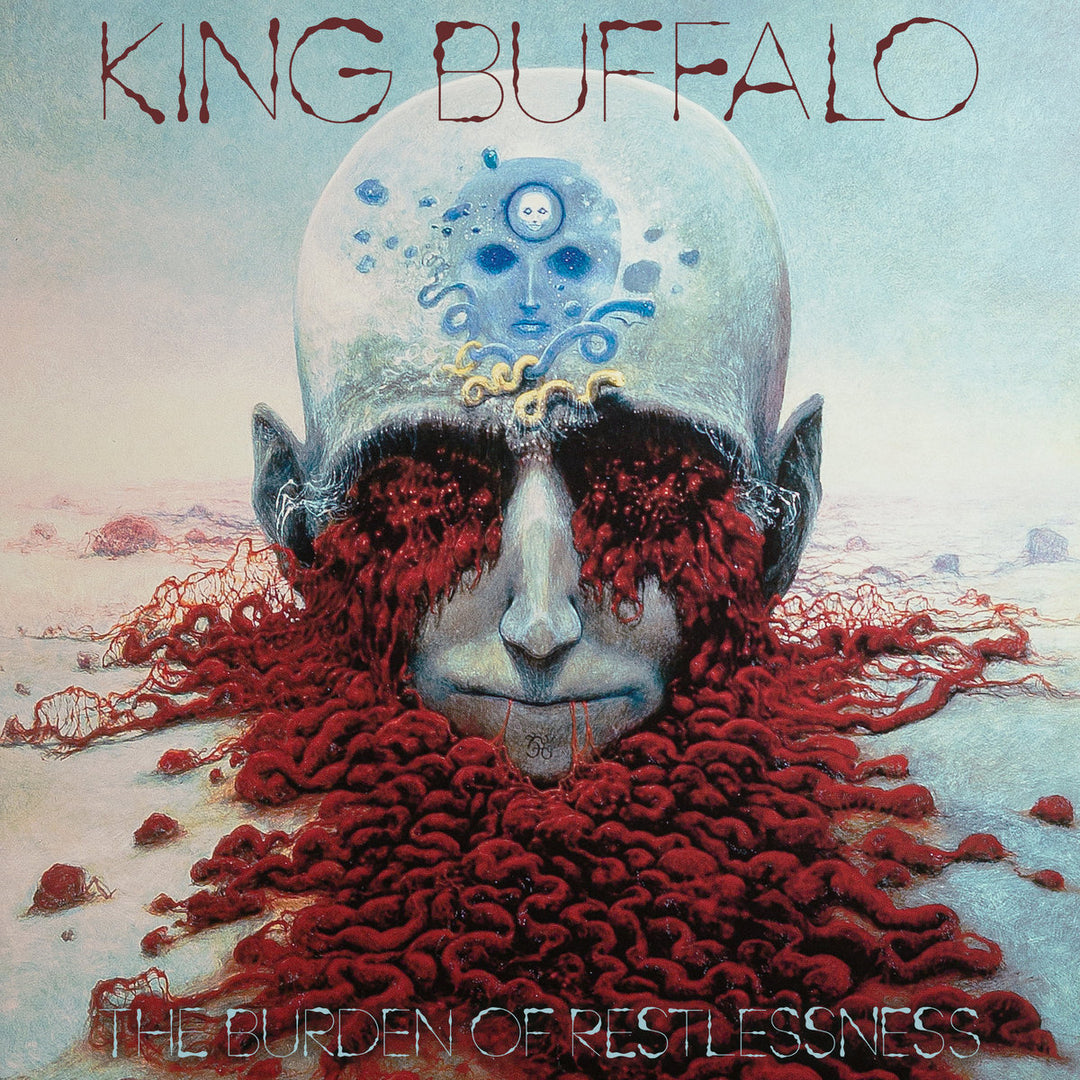 King Buffalo – The Burden Of Restlessness  Vinyle, LP, Album, Édition limitée, Réédition, Rouge