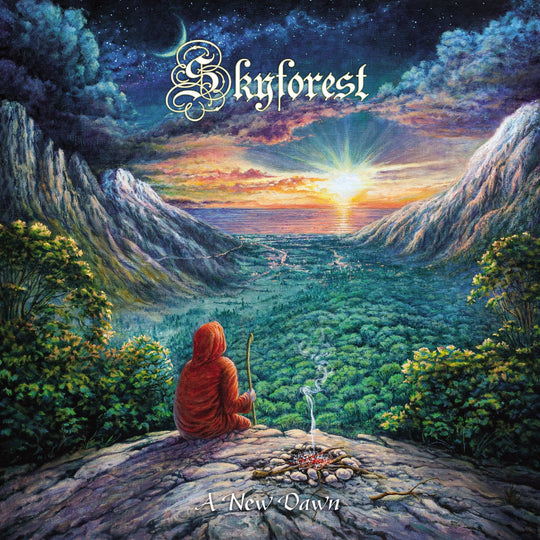 Skyforest – A New Dawn 	 Vinyl, LP, Album, Limited Edition, Reissue, Repress, Violet and yellow galaxy