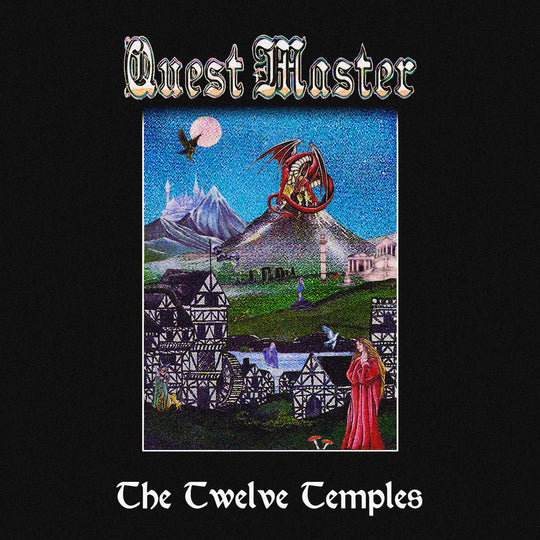 Quest Master - The Twelve Temples Vinyle, LP, Album, Édition Limité, Transparent Black Ice with Reddish splatter