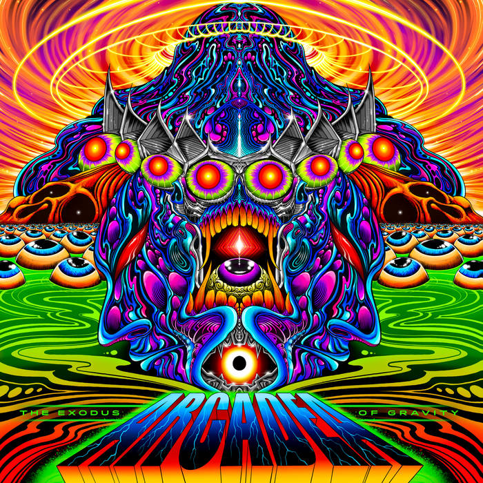 Arcadea – The Exodus Of Gravity  2 x Vinyle, LP, Album, Neon Green