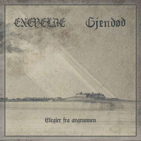 Enevelde &amp; Gjendød - Elegier fra avgrunnen Vinyle, LP, Album, Split, Édition Limité