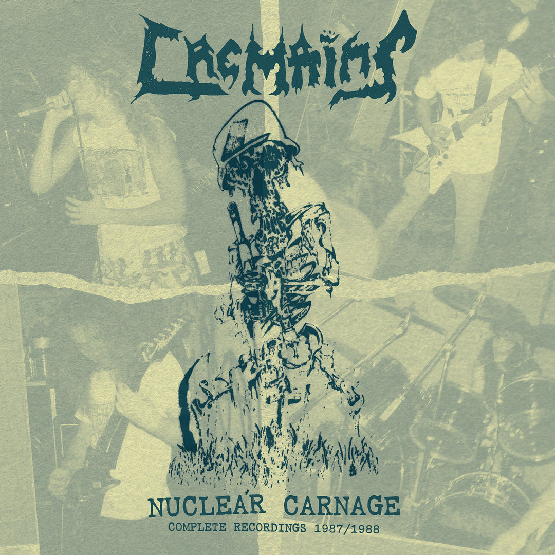 Cremains – Nuclear Carnage Complete Recordings 1987/1988, Vinyle, 12", 45 tours, Compilation, Édition limitée, Vinyle vert toxique