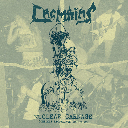 Cremains – Nuclear Carnage Complete Recordings 1987/1988, Vinyle, 12", 45 tours, Compilation, Édition limitée, Vinyle vert toxique