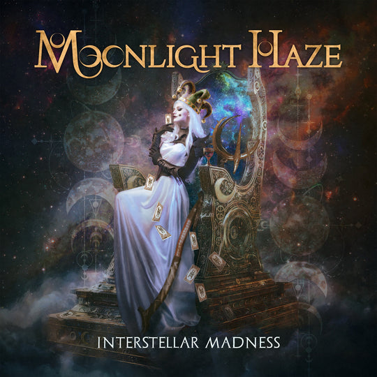 Moonlight Haze – Interstellar Madness  Vinyle, 12", EP, Édition Limitée, Marbled Burgundy