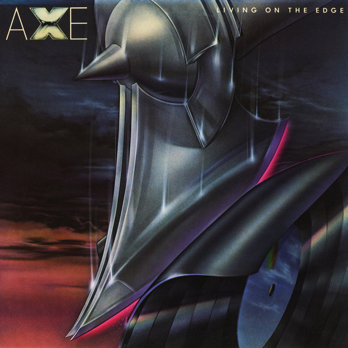 Axe – Living On The Edge CD, Album, Réédition, Remasterisé