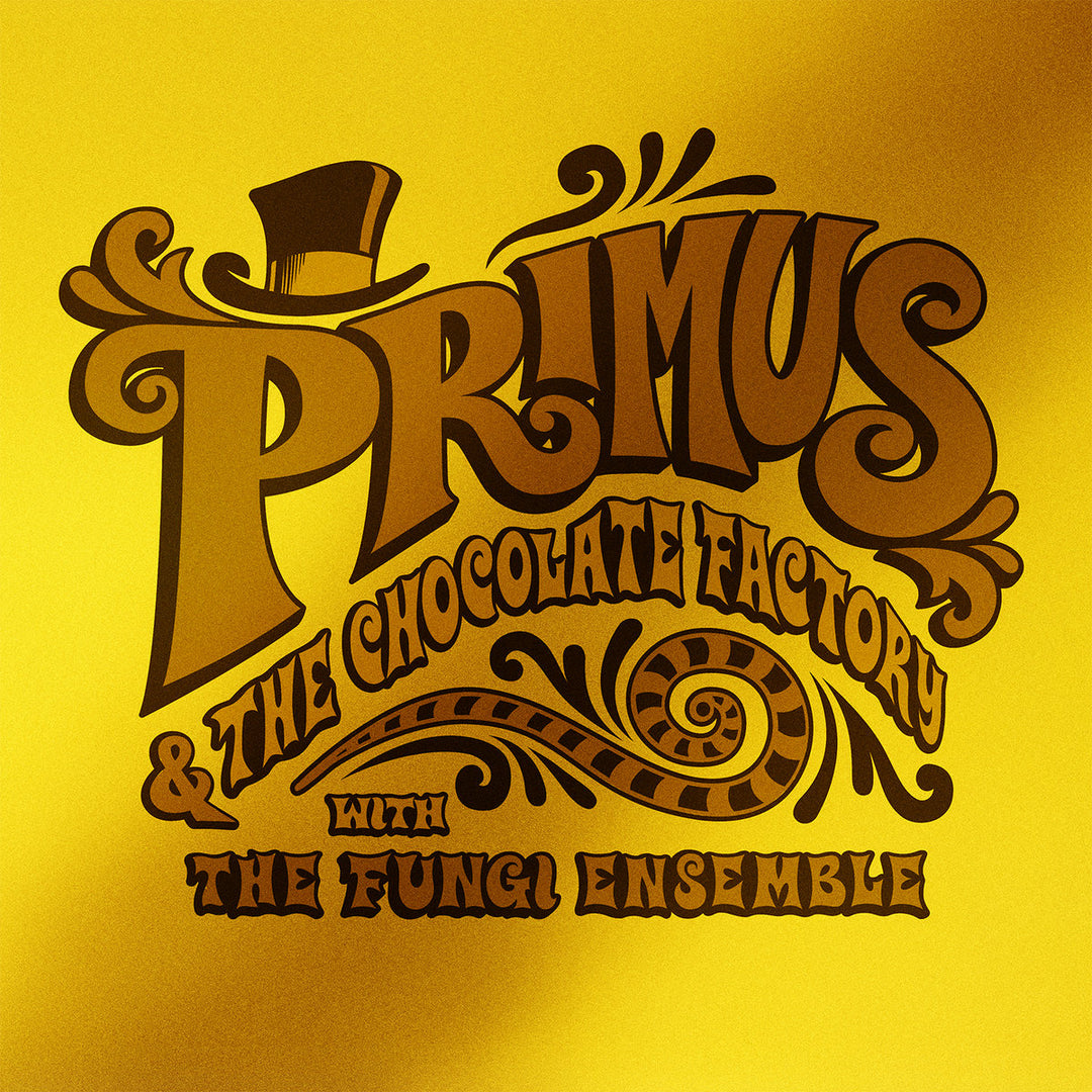 Primus – Primus &amp; The Chocolate Factory With The Fungi Ensemble Vinyle, LP, Édition limitée, Gold, Golden Jacket