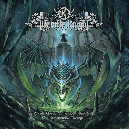 Wraith Knight - Of Arcane Magic &amp; Forbidden Knowledge: The Necromantical Passage Vinyle, LP, Album, Édition Limité, Transparent Green Splatter