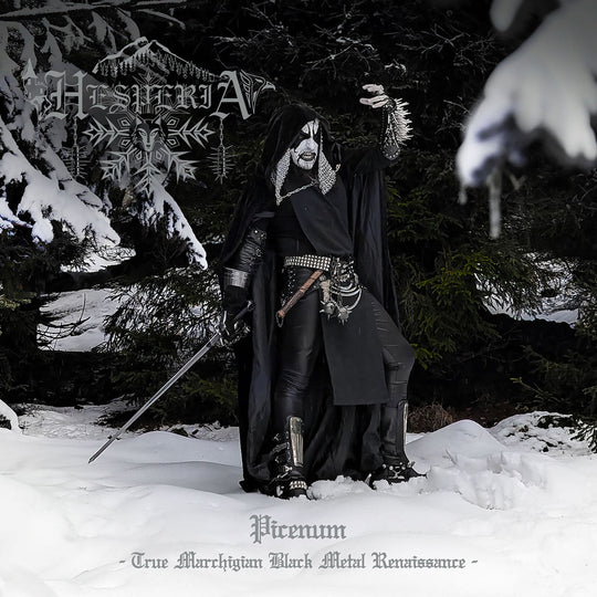Hesperia - Picenum (True Marchigian Black Metal Renaissance) Vinyle, LP, Album, Édition Limité, Glacier Marble Blue