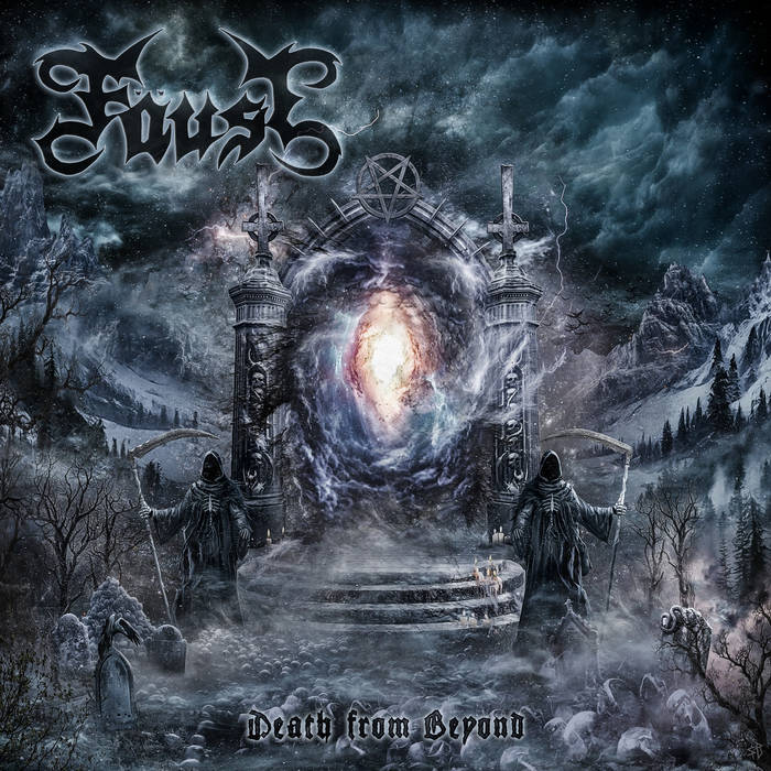 Faust – Death From Beyond Vinyle, LP, Album, Édition limitée, Bleu