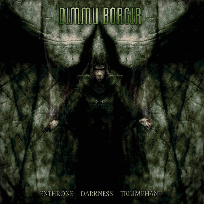 Dimmu Borgir – Enthrone Darkness Triumphant  Vinyle, LP, Album, Édition limitée, Réédition, Black, Green, White Chrusher