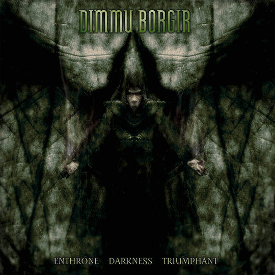 Dimmu Borgir – Enthrone Darkness Triumphant  Vinyle, LP, Album, Édition limitée, Réédition, Black, Green, White Chrusher