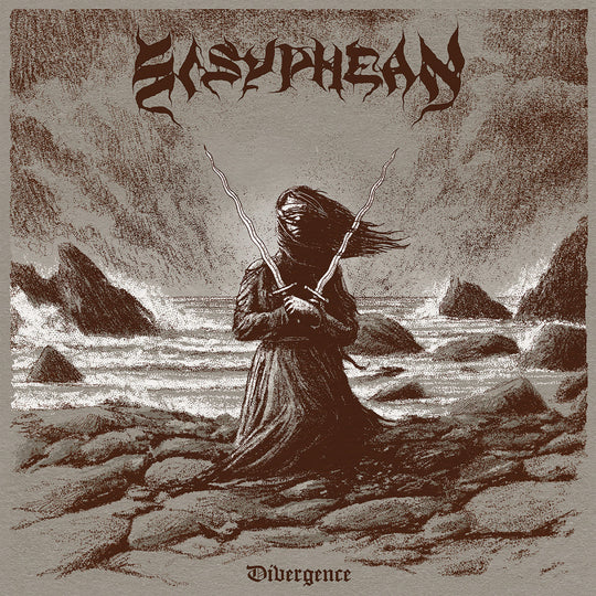 Sisyphean - Divergence Vinyle, LP, Album, Édition Limité, Ultra Clear with Black Splatter