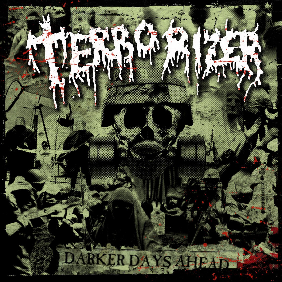 Terrorizer – Darker Days Ahead  Vinyle, LP, Album, Édition limitée, Réédition, Vert
