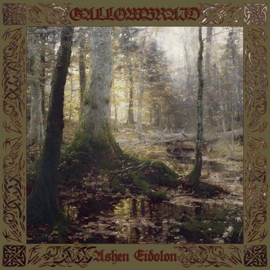 Gallowbraid - Ashen Eidolon Vinyle, LP, Album, EP, Édition Limité, Green/Brown Galaxy