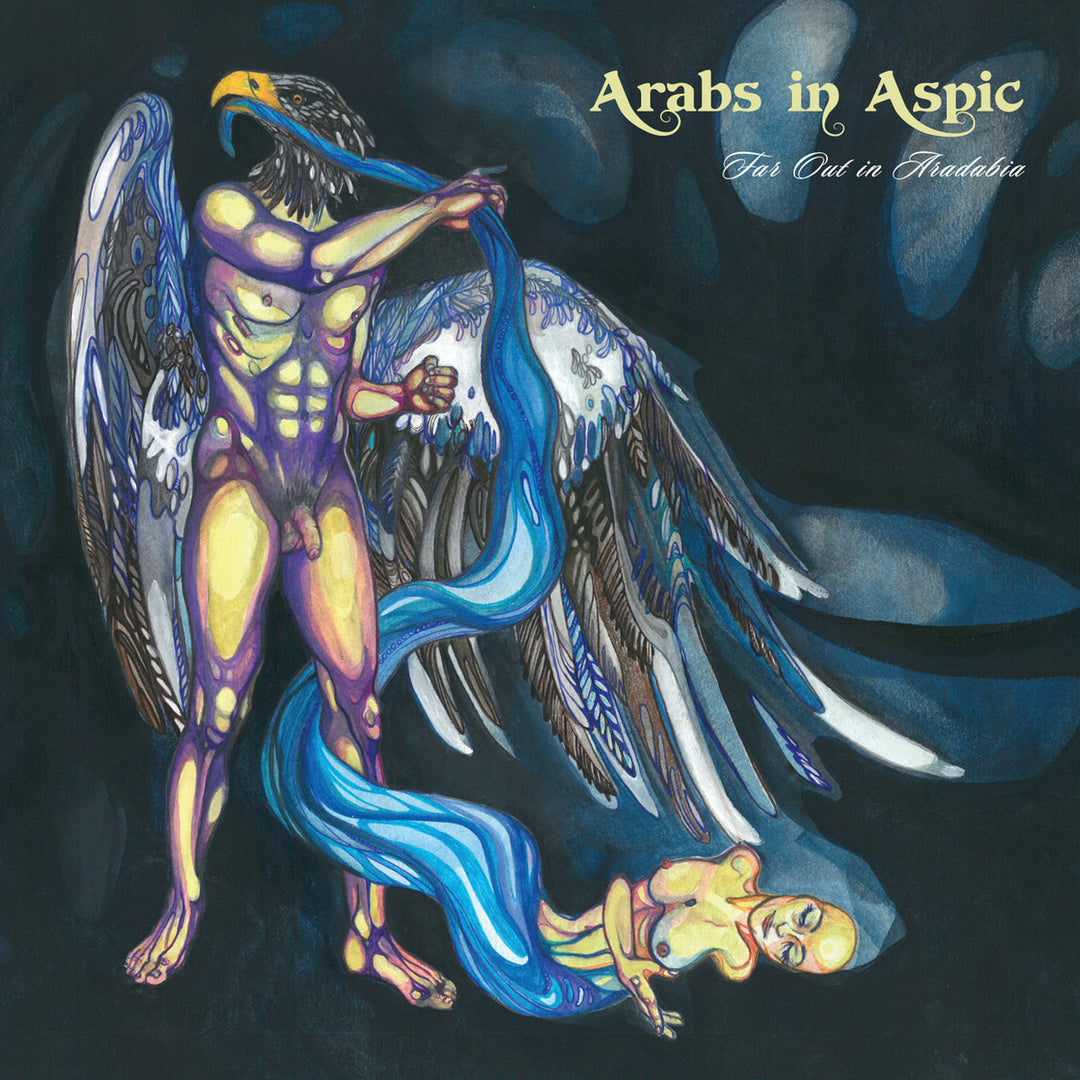 Arabs In Aspic – Far Out In Aradabia Vinyle, LP, Édition limitée, Réédition, Remasterisé, 180g, Transparent Blue