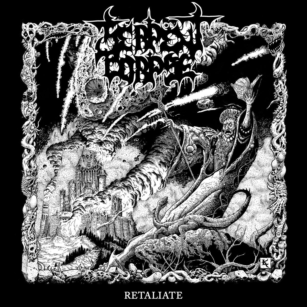 Serpent Corpse - Retaliate Vinyle, LP, Album, 10'', Gatefold, Coloré