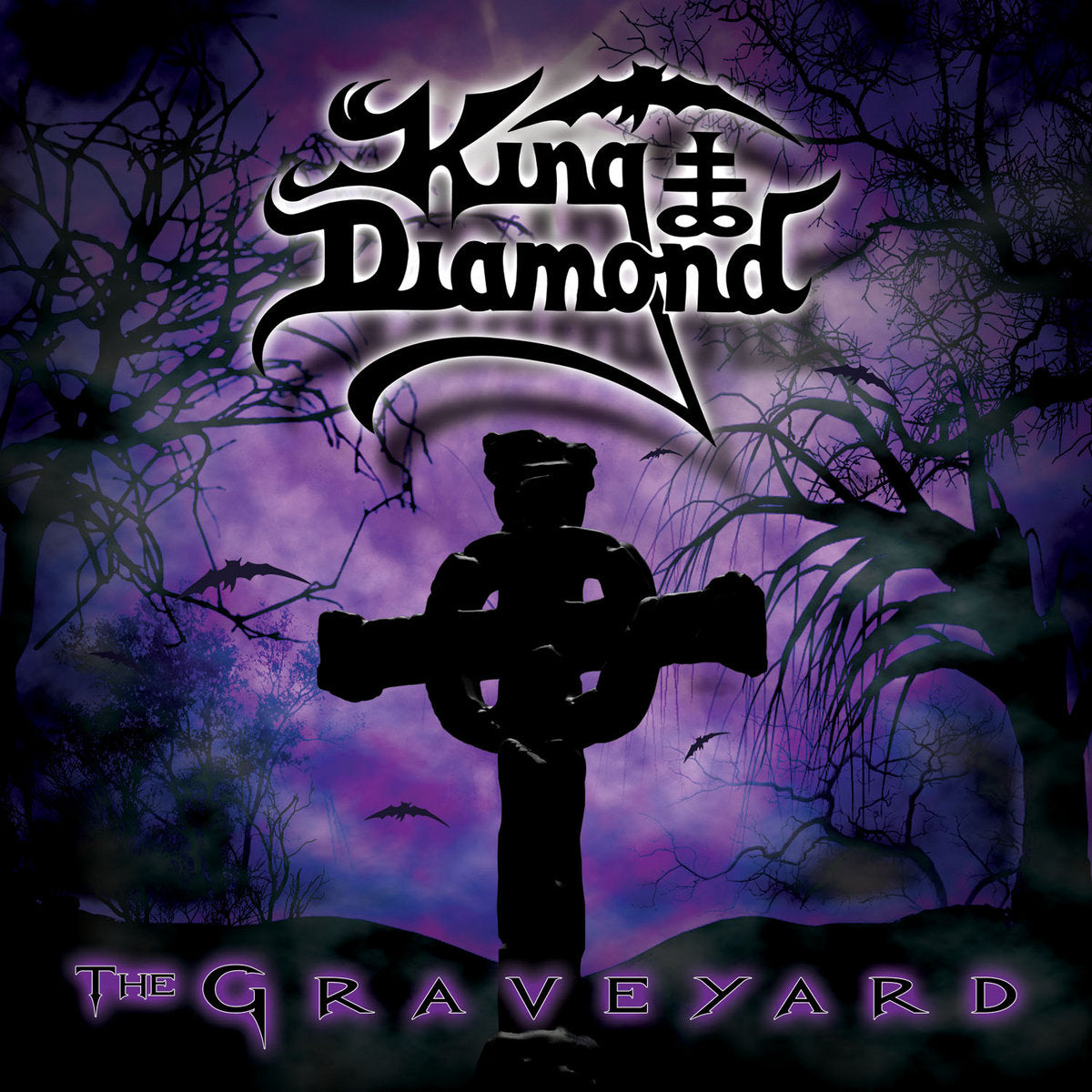 King Diamond – The Graveyard 2 x Vinyle, LP, Album, Édition Limitée, Purplew/ Black & White Splatter