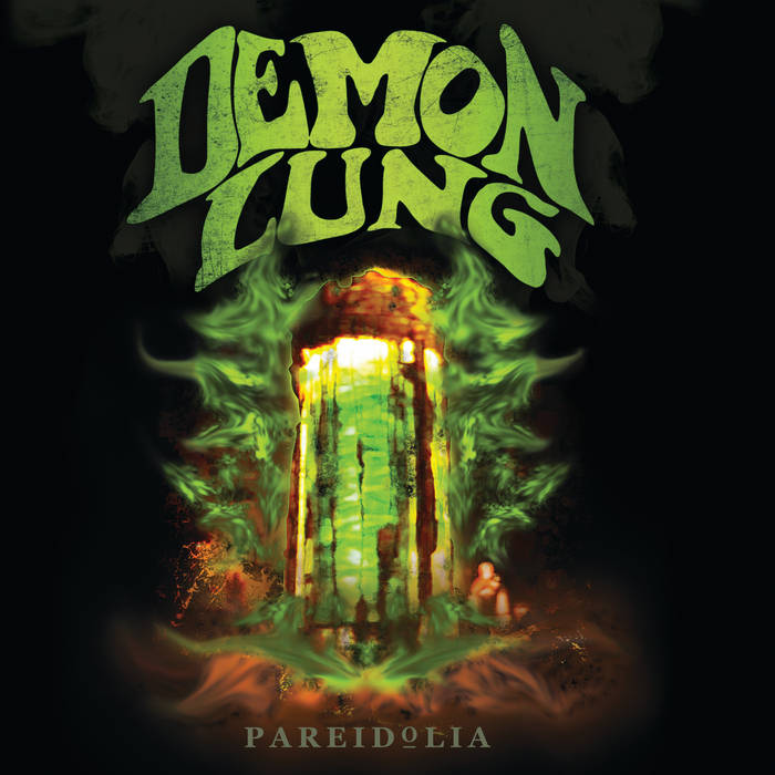 Demon Lung – Pareidolia (USAGÉ) Vinyle, 12", EP, Édition limitée, Green/Black Marbled Vinyl