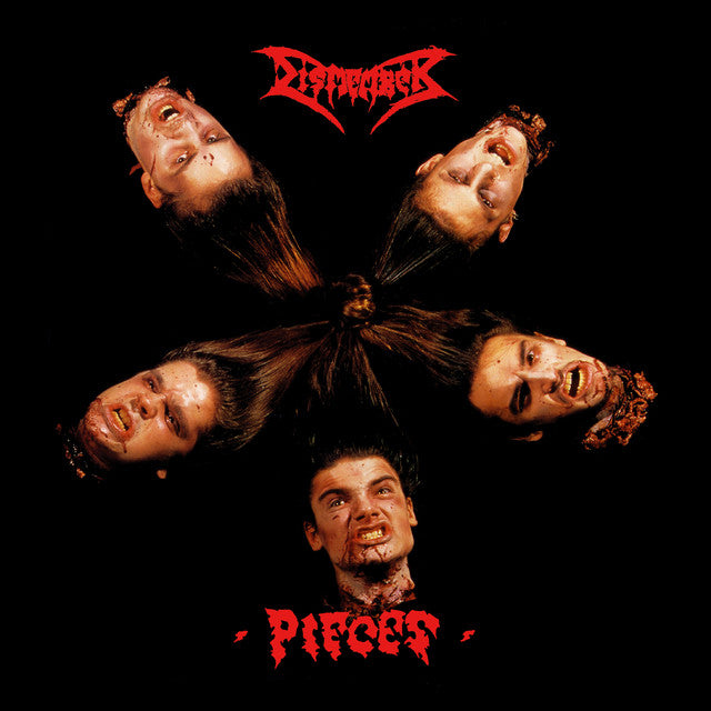 Dismember – Pieces Vinyle, EP, Édition Limitée, Réédition, Red/Black Split