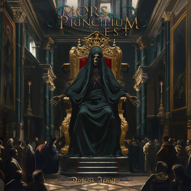 Mors Principium Est – Darkness Invisible Vinyle, LP, Album, Édition limitée, Venator Turquoise Marbled