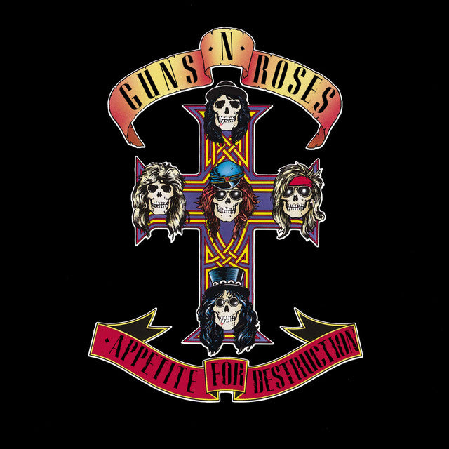 Guns N' Roses – Appetite For Destruction 2 x Vinyle, LP, Album, Hologroove Hologram