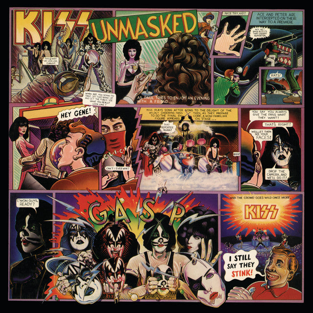 Kiss – Unmasked (USAGÉ) Vinyle, LP, Album, 180g