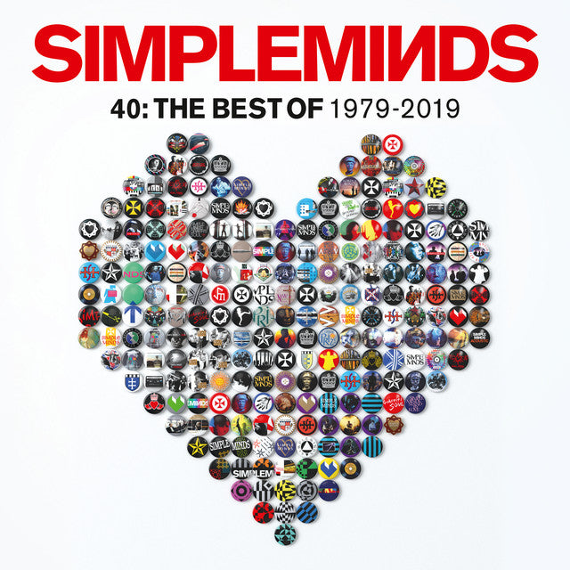 Simple Minds – 40: The Best Of 1979-2019 - 2 x Vinyle, LP, Compilation, Gatefold