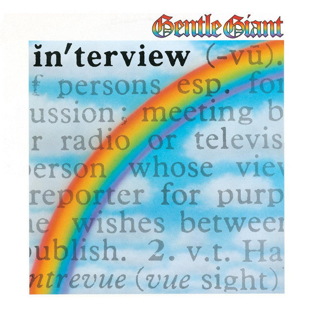 Gentle Giant – In'terview CD, Album, Réédtion, Remasterisé