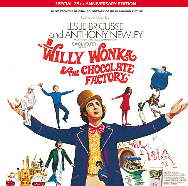 Leslie Bricusse And Anthony Newley – Willy Wonka & The Chocolate Factory  Vinyle, LP, Album, Réédition, Or