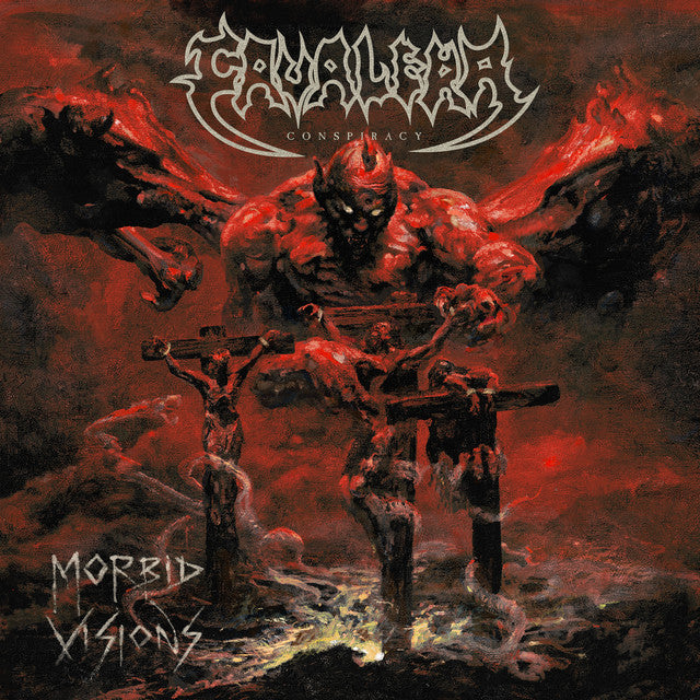 Cavalera – Morbid Visions Vinyle, LP, Album, Edition Limitée, Repress, Red Marble