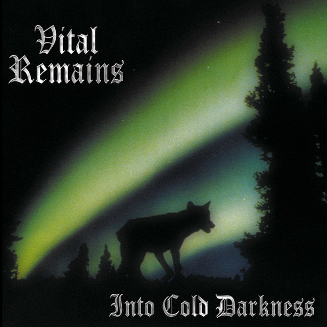 Vital Remains ‎– Into Cold Darkness (USAGÉ) Vinyle, LP, Album, Réédition, Remasterisé