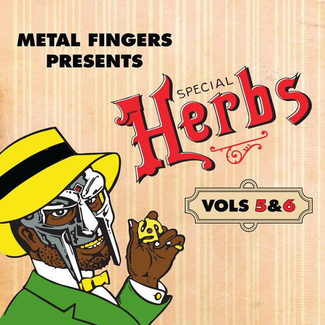 Metal Fingers – Special Herbs Vols 5&6 - 2 x Vinyle, LP, Compilation, Réédition, Apple Red