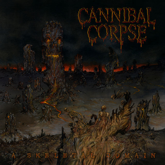 Cannibal Corpse - A Skeletal Domain Vinyle, LP, Album, Édition limitée, Réédition, White