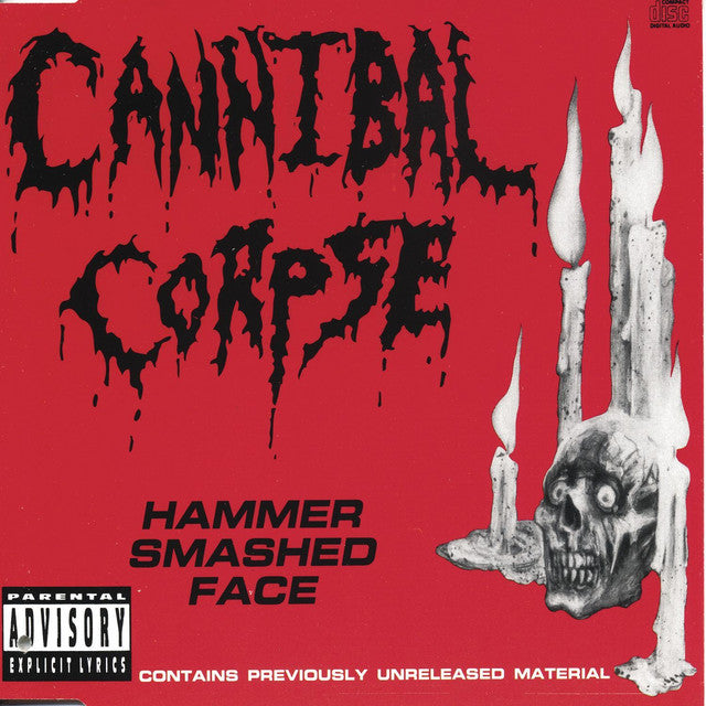 Cannibal Corpse - Hammer Smashed Face CD, EP, Réédition