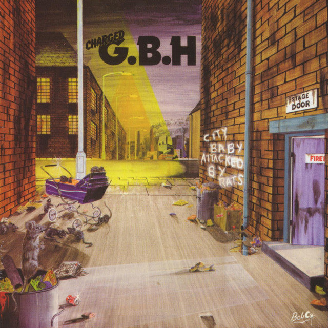 G.B.H. – City Baby Attacked By Rats  Vinyle, LP, Album, Édition Limitée, Réédition, Clear Orange