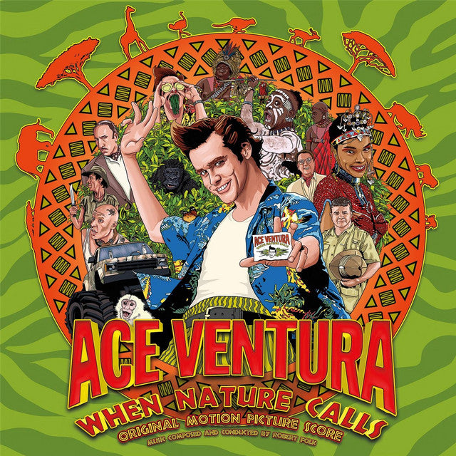 Robert Folk – Ace Ventura: When Nature Calls (Original Motion Picture Score)  Vinyle, LP, Album, Réédition, Cloudy Green