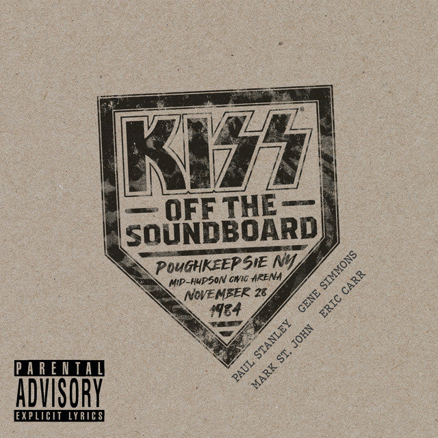 Kiss – Off The Soundboard Poughkeepsie NY Mid-Hudson Arena November 28 1984 (USAGÉ) 2 x Vinyle, LP, Stereo, 180g