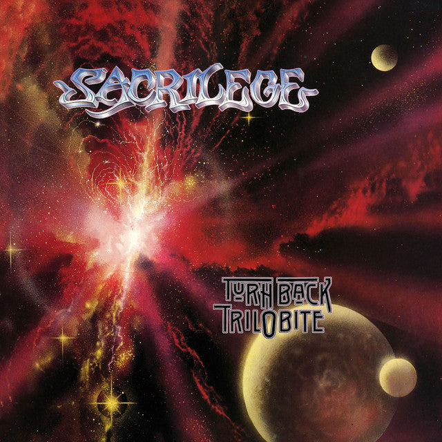 Sacrilege – Turn Back Trilobite  2 x Vinyle, LP, Album, Édition limitée, Réédition, Clear Red Splatter