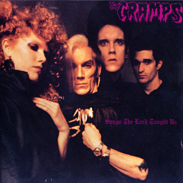 The Cramps – Songs The Lord Taught Us  Vinyle, LP, Album, Édition limitée, Réédition, Stéréo, Black And Purple Marbled