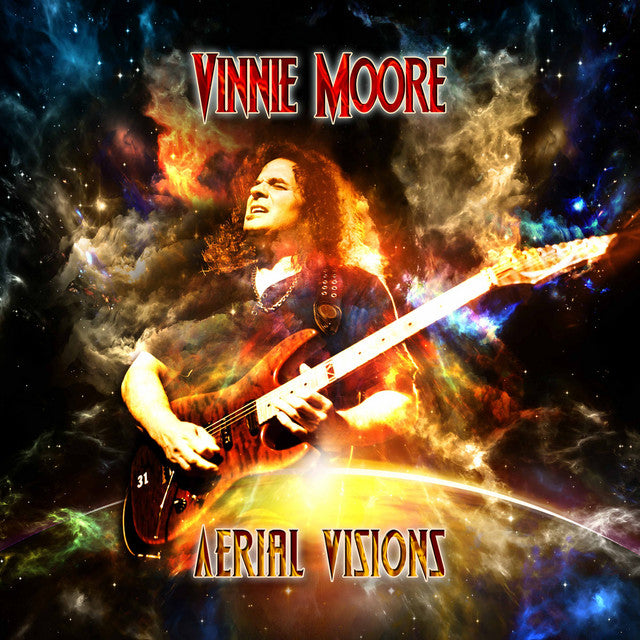 Vinnie Moore – Aerial Visions Vinyle, LP, Album, Édition limitée, Yellow Opaque
