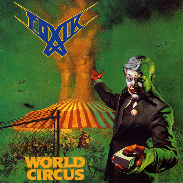 Toxik – World Circus  Vinyle, LP, Album, Réédition, Black & Green Split