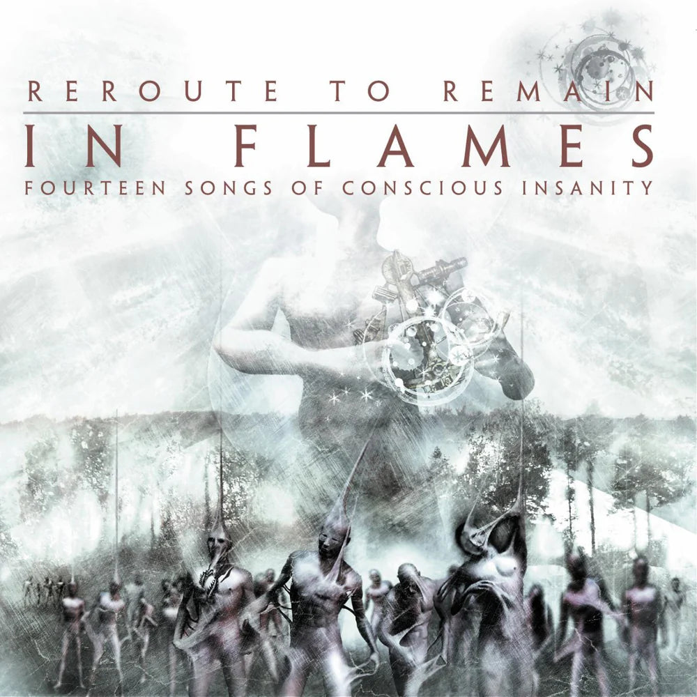 In Flames - Reroute to Remain 2 x Vinyle, LP, Album, Édition Limitée, Transparent Red