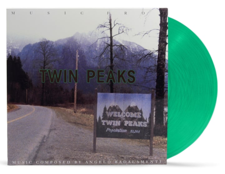 Angelo Badalamenti ‎– Music From Twin Peaks  Vinyle, LP, Album, Édition limitée, Réédition, Vert