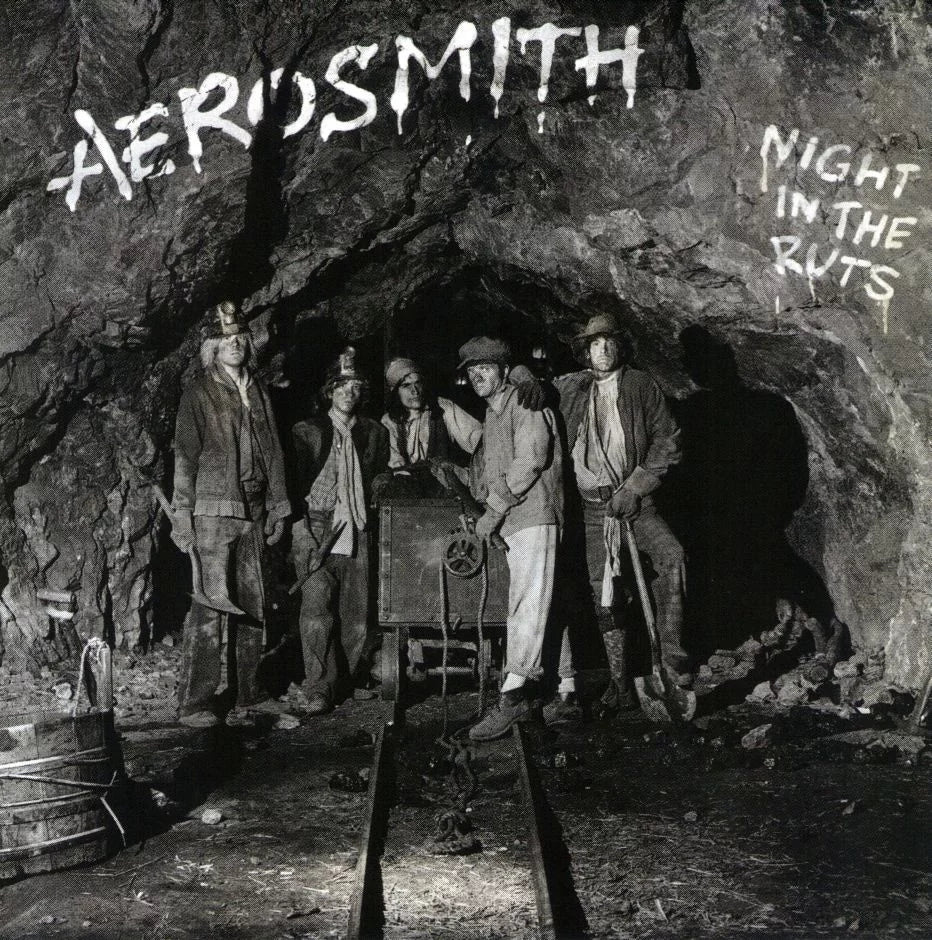 Aerosmith – Night In The Ruts Vinyle, LP, Album, Réédition, Remasterisé